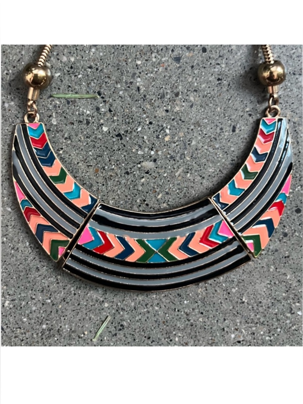 Gorgeous colourful necklace